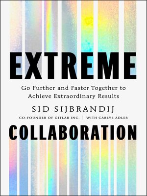 cover image of Extreme Collaboration